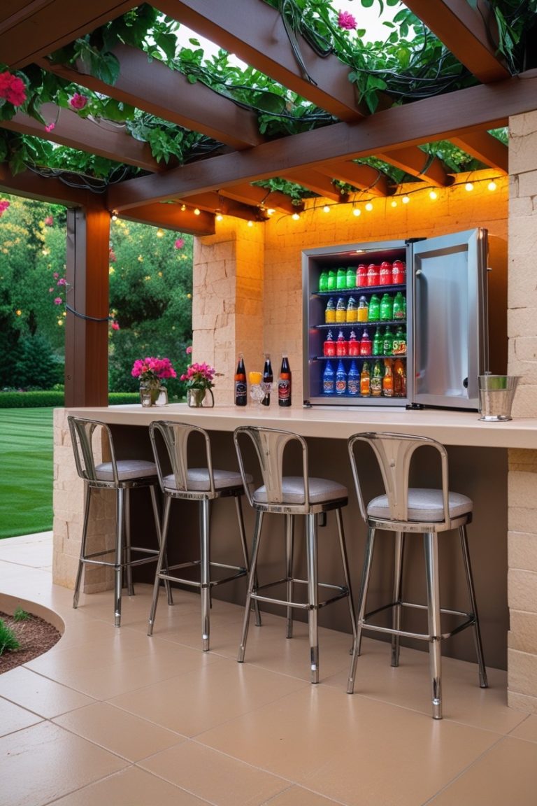 21 Outdoor Kitchen Bar Ideas for Summer Hosting