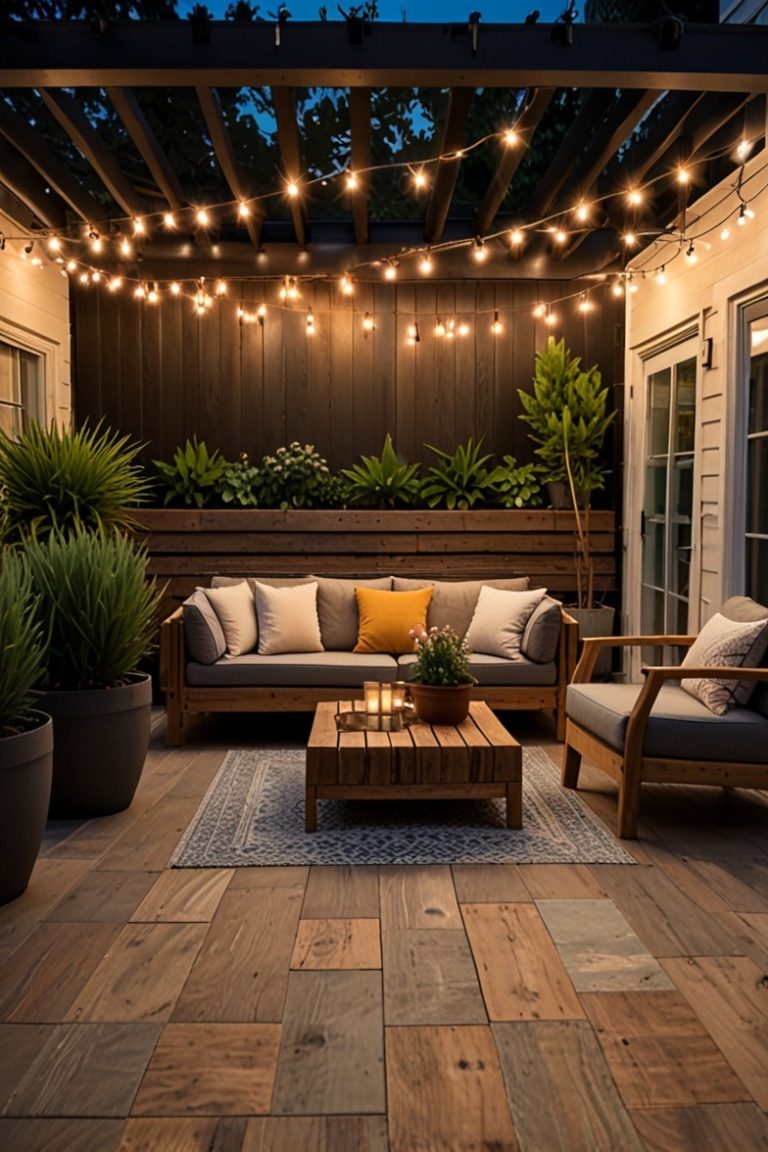 21 Creative Patio Flooring Designs