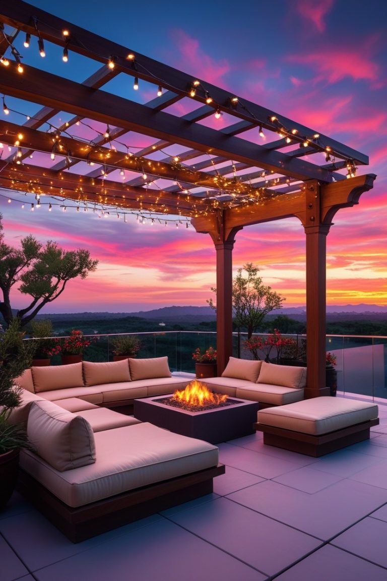 21 Villa Rooftop Terrace Designs for Evenings